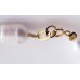 Colier Perle de cultura asimetrice, 4-6mm, cu elemente din Aur 14k, margele Miyuki, Mesaj Codul Morse Familie si Succes